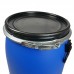 60 LITRE OPEN TOP BLUE POLYDRUM